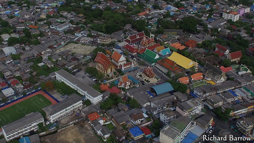 Aerial Photos of Wat Klang Worawihan