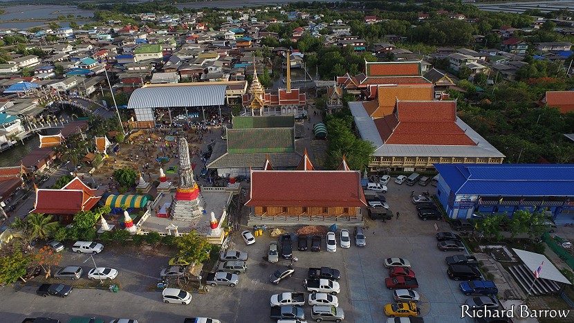 Drone photos of Wat Sakhla
