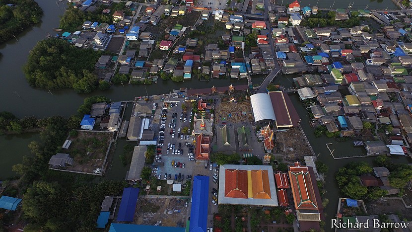 Drone photos of Wat Sakhla