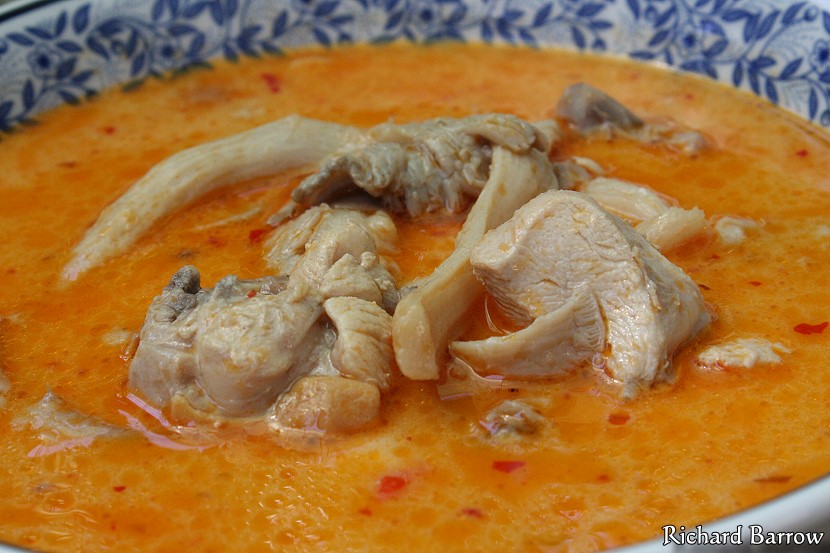 Hot and Sour Chicken Soup (tom yum gai)
